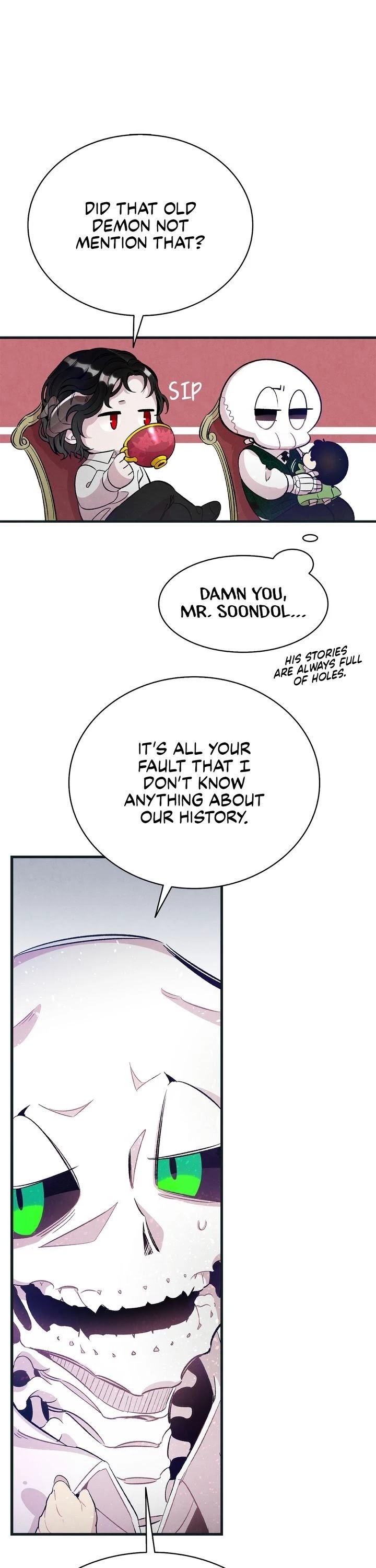 The Skeleton Becomes a Cat Dad Chapter 54 page 34 - Chapter 54