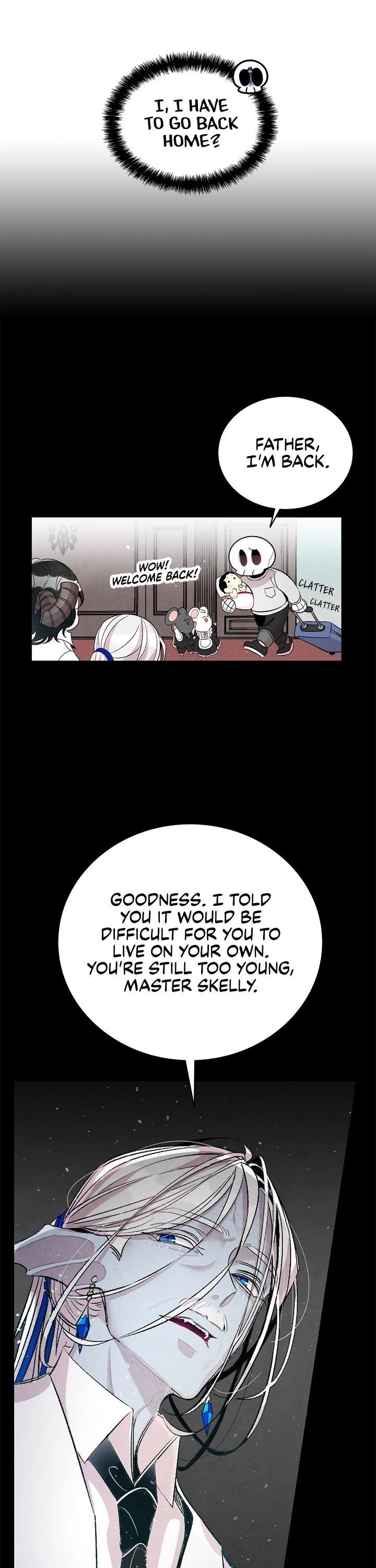 The Skeleton Becomes a Cat Dad Chapter 57 page 8 - Chapter 57