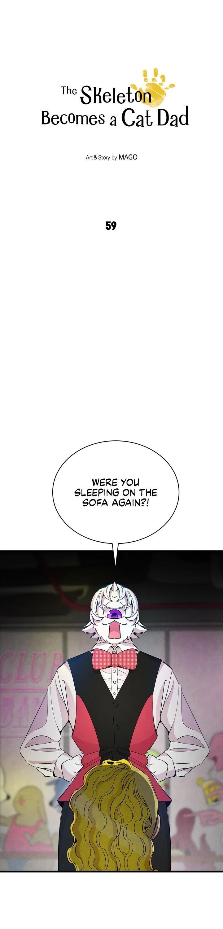 The Skeleton Becomes a Cat Dad Chapter 59 page 2 - Chapter 59