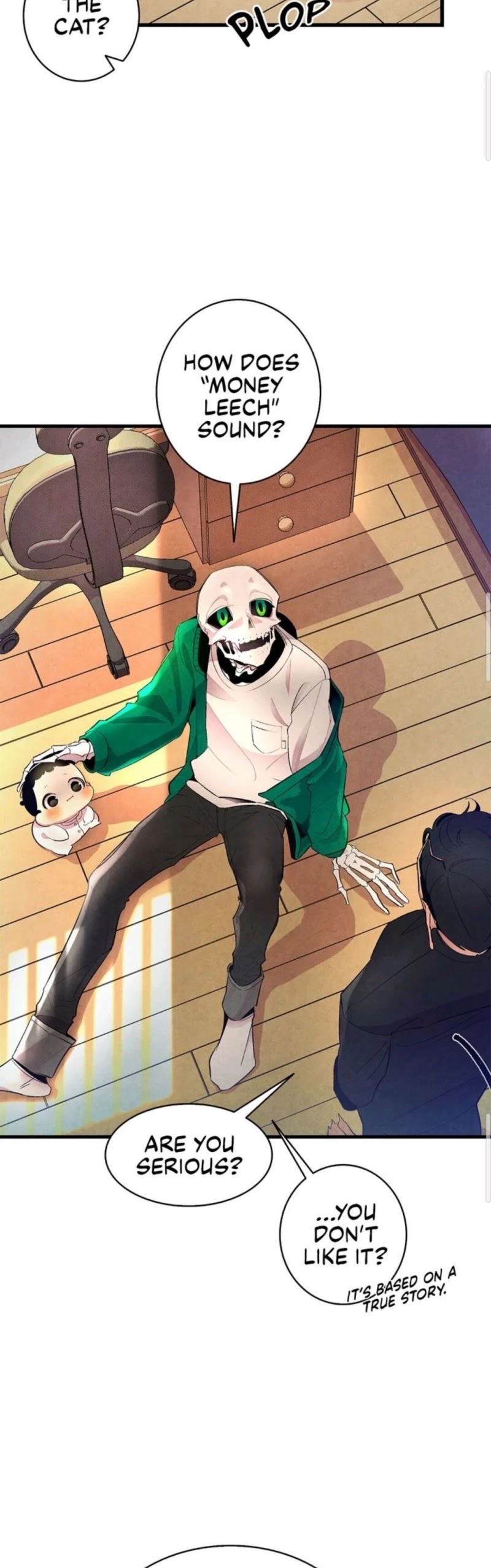The Skeleton Becomes a Cat Dad Chapter 6 page 11 - Chapter 6