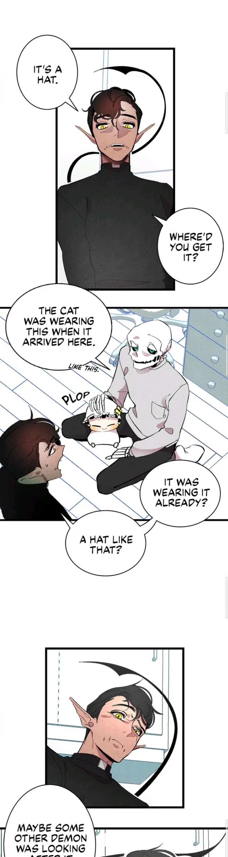 The Skeleton Becomes a Cat Dad Chapter 6 page 17 - Chapter 6