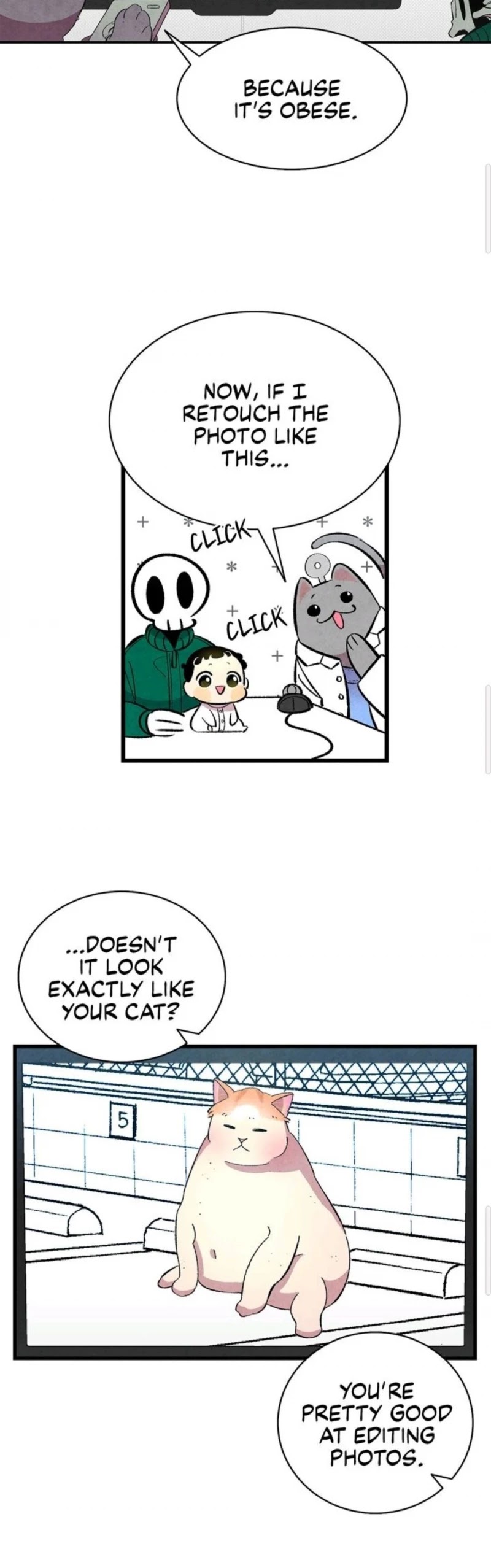 The Skeleton Becomes a Cat Dad Chapter 6 page 3 - Chapter 6