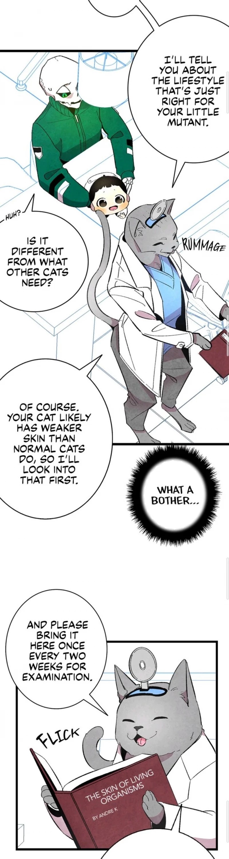 The Skeleton Becomes a Cat Dad Chapter 6 page 5 - Chapter 6