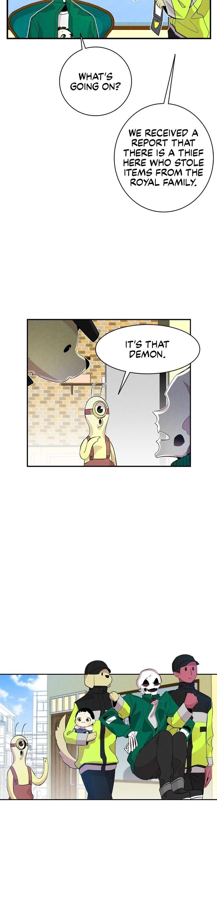 The Skeleton Becomes a Cat Dad Chapter 60 page 14 - Chapter 60