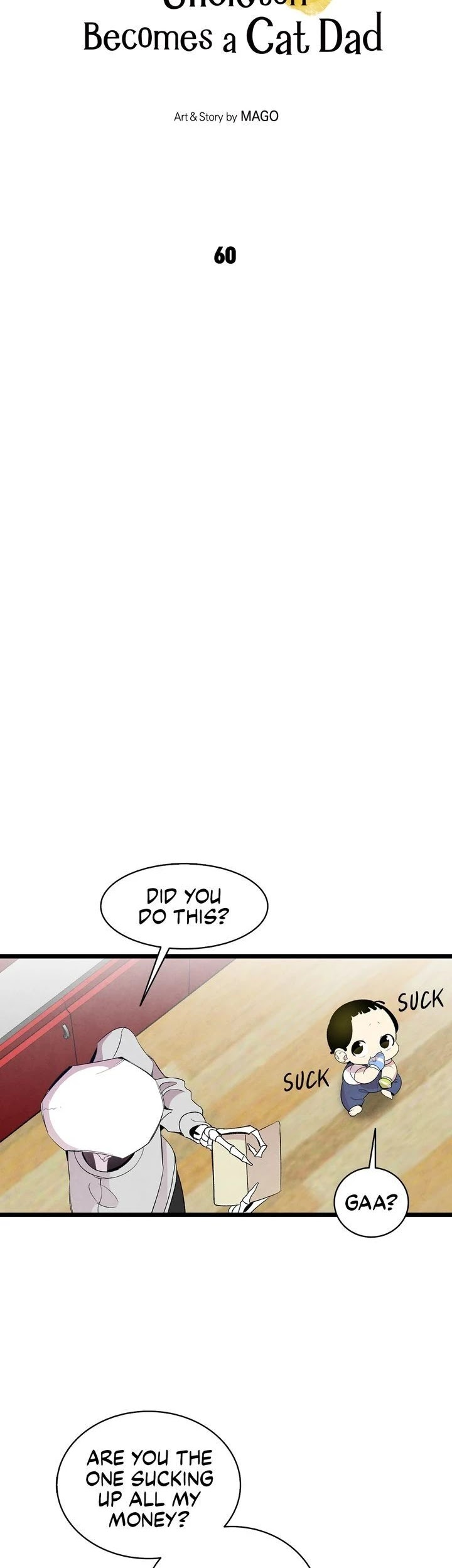 The Skeleton Becomes a Cat Dad Chapter 60 page 3 - Chapter 60