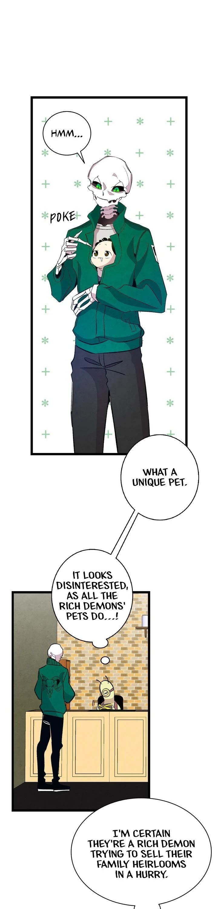 The Skeleton Becomes a Cat Dad Chapter 60 page 9 - Chapter 60