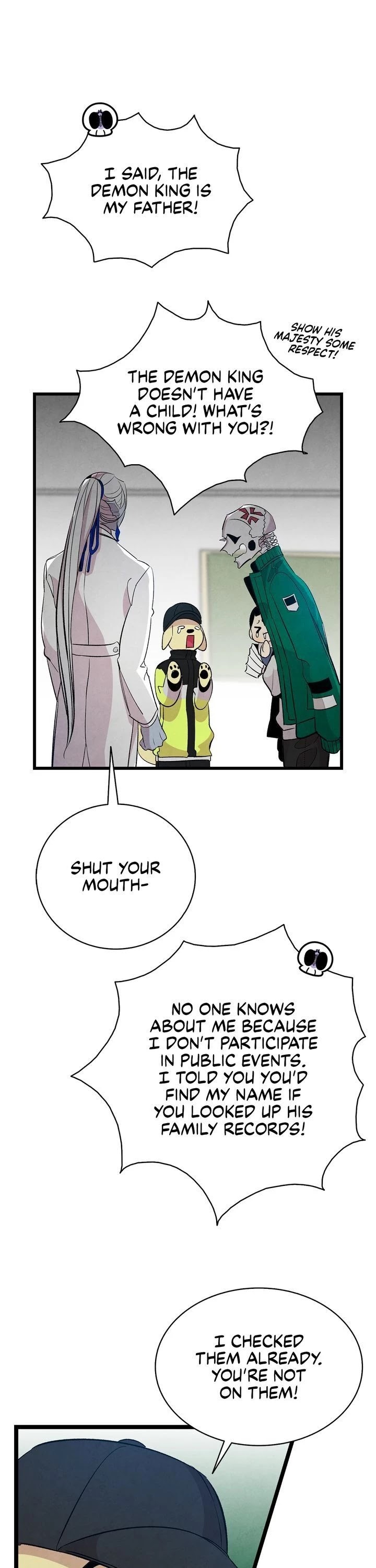 The Skeleton Becomes a Cat Dad Chapter 61 page 1 - Chapter 61