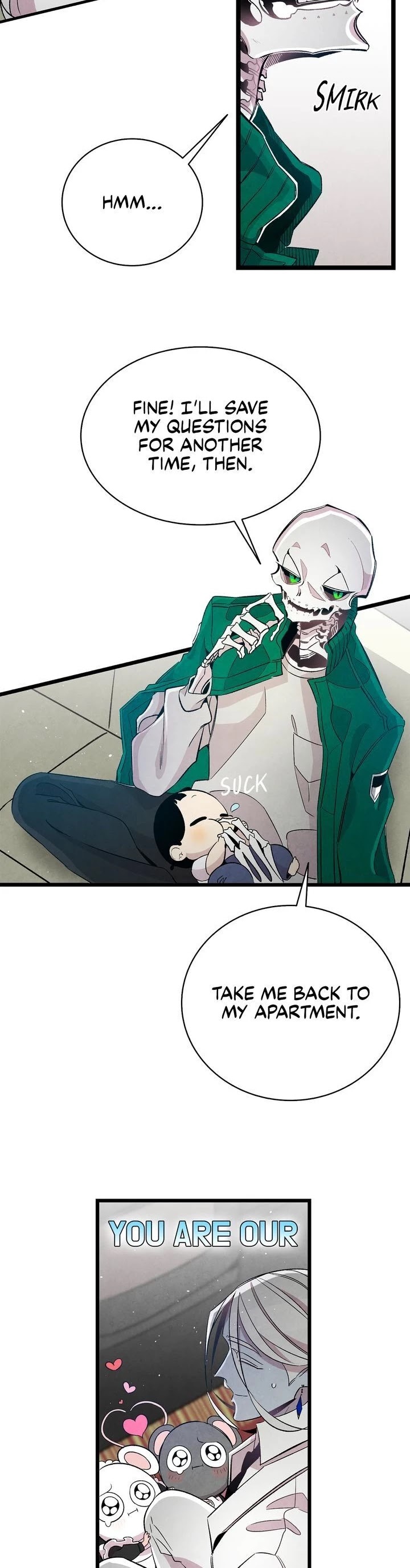 The Skeleton Becomes a Cat Dad Chapter 61 page 15 - Chapter 61