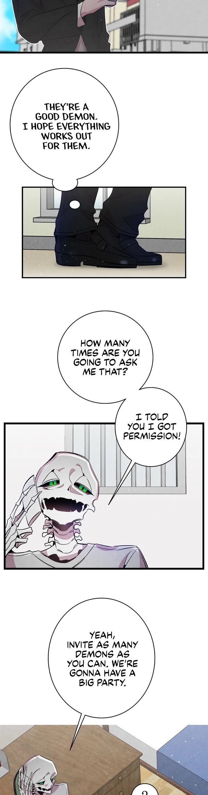 The Skeleton Becomes a Cat Dad Chapter 62 page 15 - Chapter 62