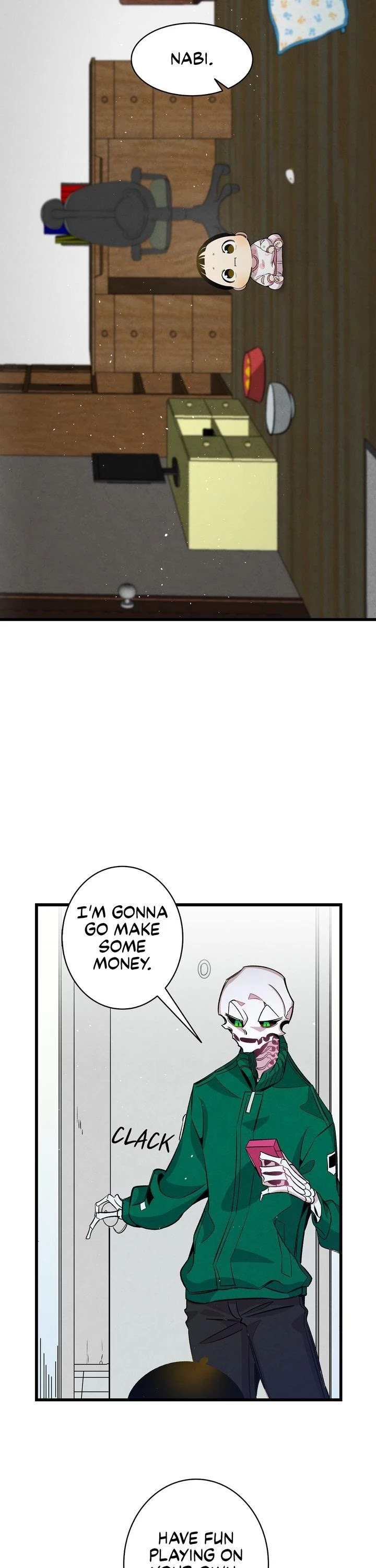 The Skeleton Becomes a Cat Dad Chapter 63 page 15 - Chapter 63