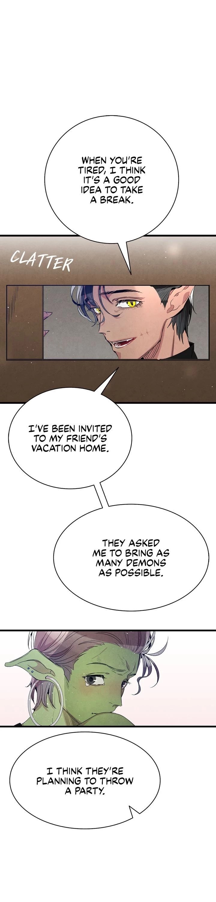 The Skeleton Becomes a Cat Dad Chapter 65 page 1 - Chapter 65