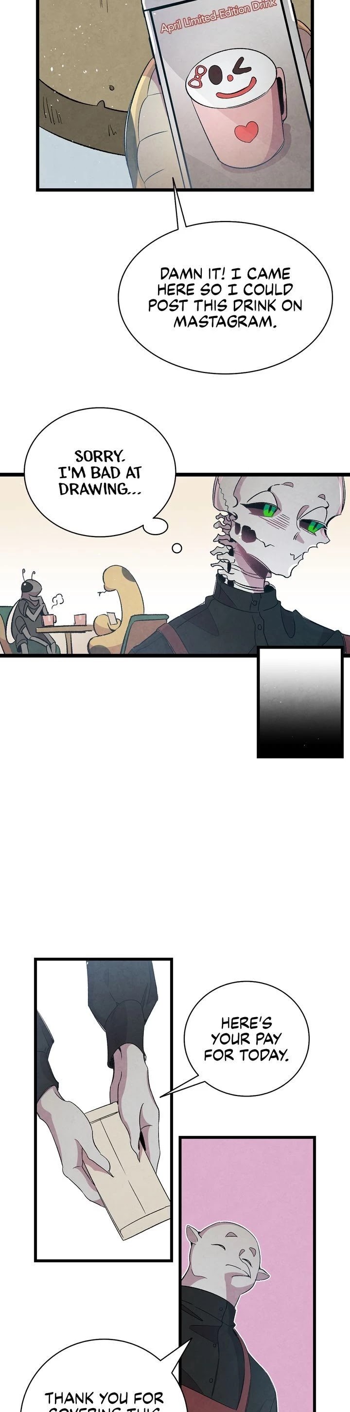 The Skeleton Becomes a Cat Dad Chapter 65 page 14 - Chapter 65