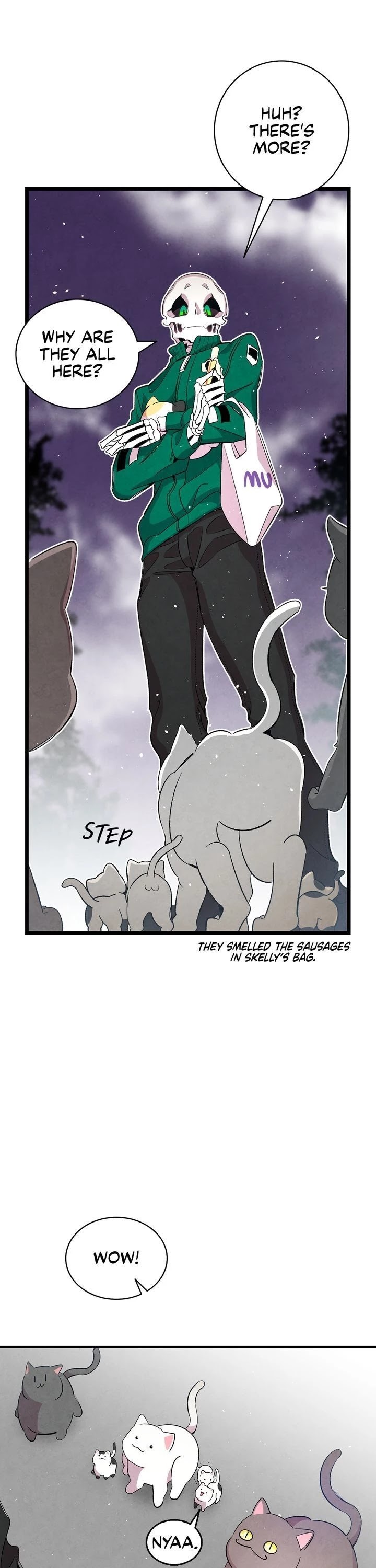 The Skeleton Becomes a Cat Dad Chapter 65 page 24 - Chapter 65