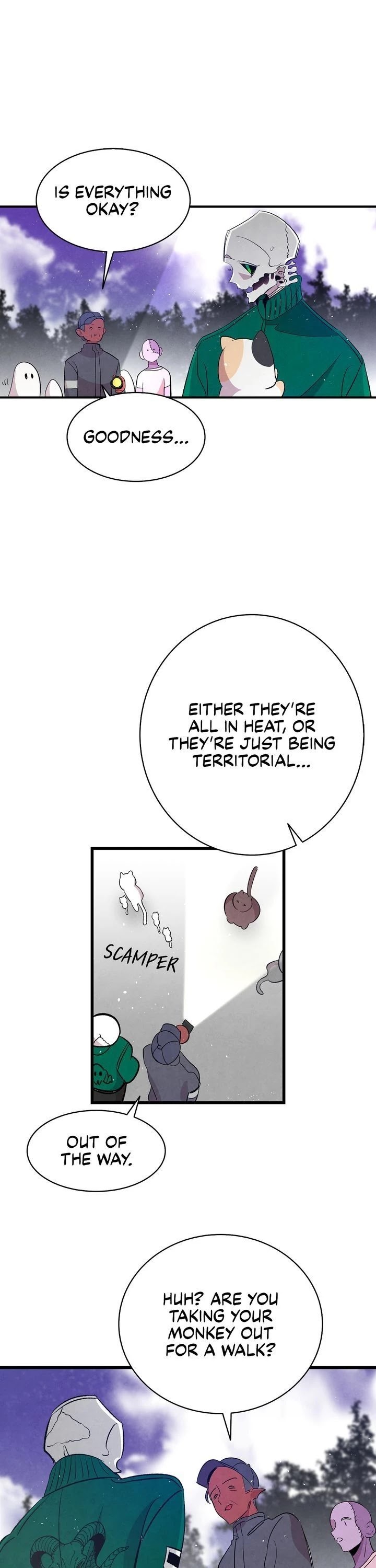 The Skeleton Becomes a Cat Dad Chapter 65 page 28 - Chapter 65