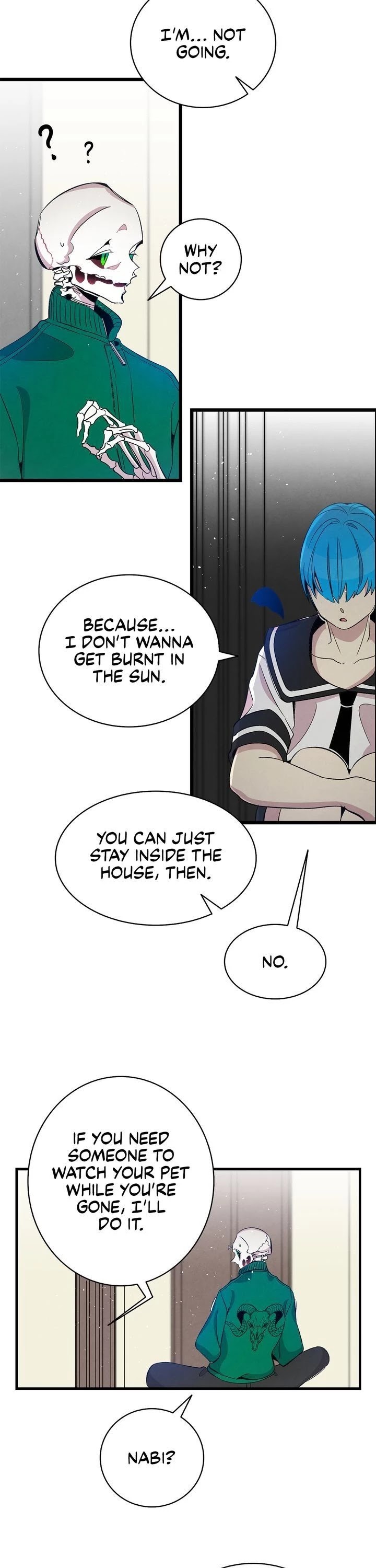The Skeleton Becomes a Cat Dad Chapter 66 page 24 - Chapter 66