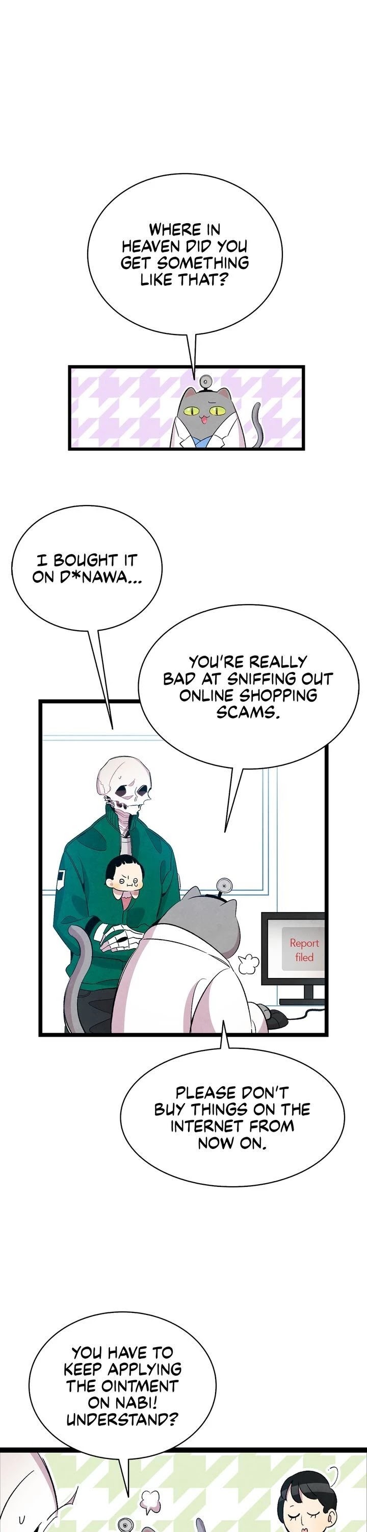 The Skeleton Becomes a Cat Dad Chapter 67 page 8 - Chapter 67