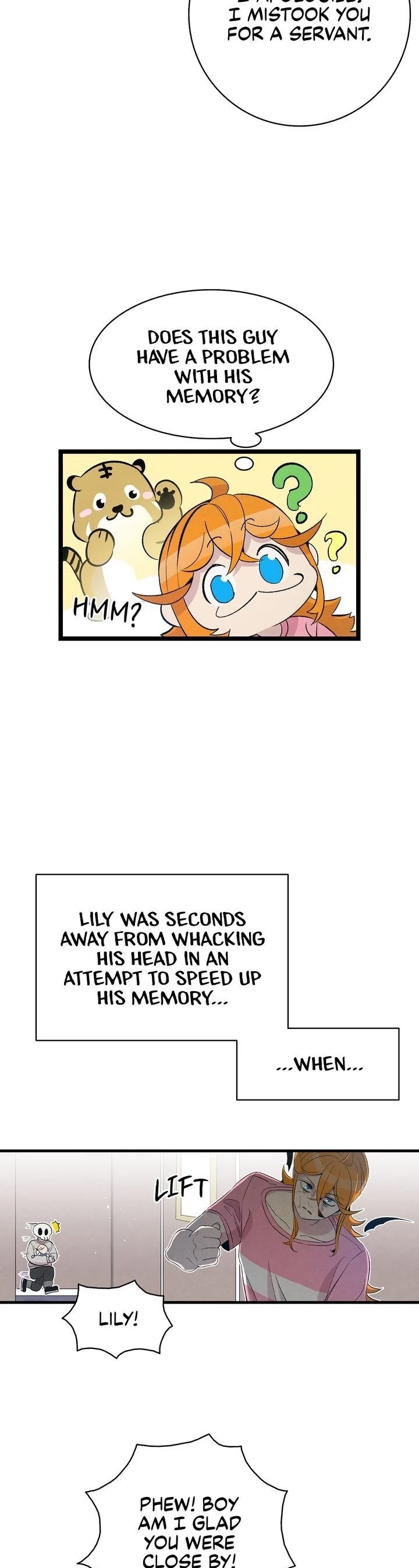 The Skeleton Becomes a Cat Dad Chapter 69 page 14 - Chapter 69