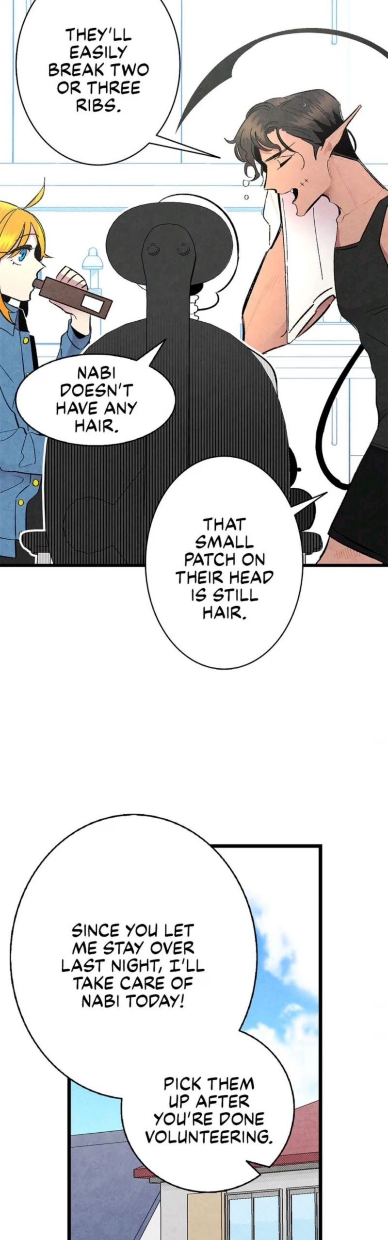 The Skeleton Becomes a Cat Dad Chapter 7 page 15 - Chapter 7