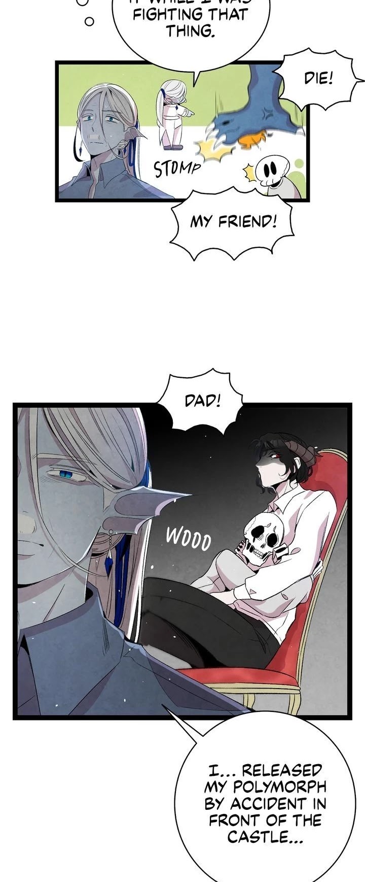 The Skeleton Becomes a Cat Dad Chapter 71 page 7 - Chapter 71