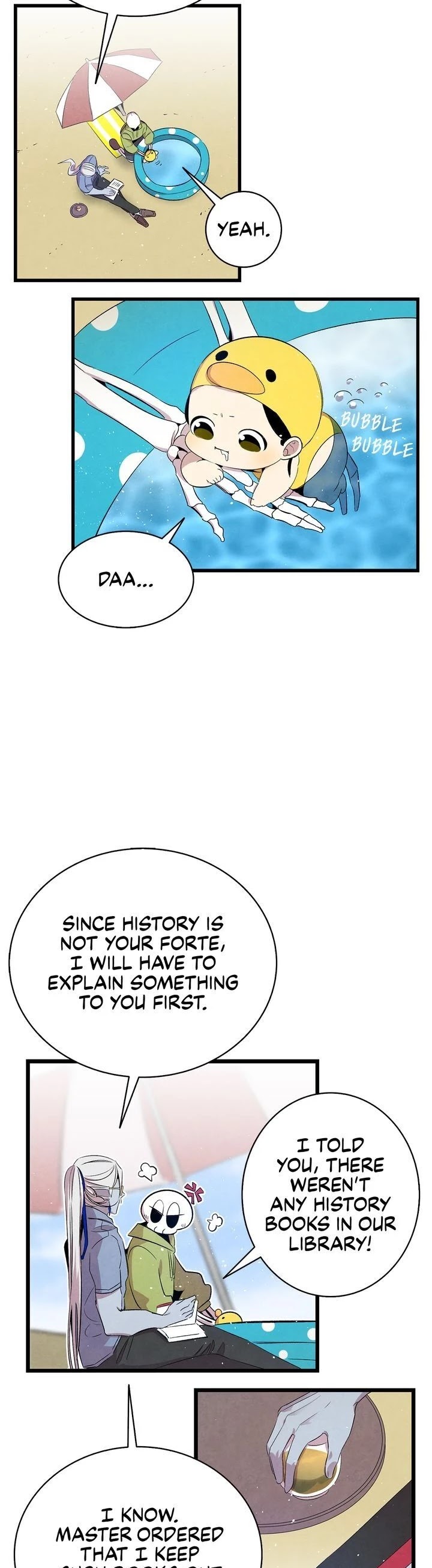The Skeleton Becomes a Cat Dad Chapter 73 page 6 - Chapter 73
