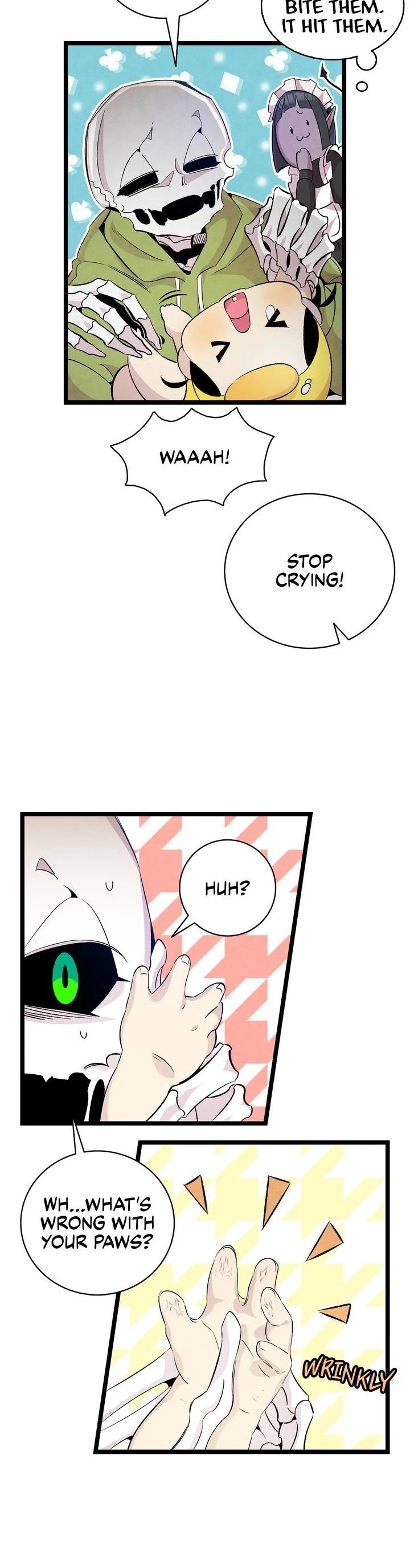 The Skeleton Becomes a Cat Dad Chapter 74 page 12 - Chapter 74