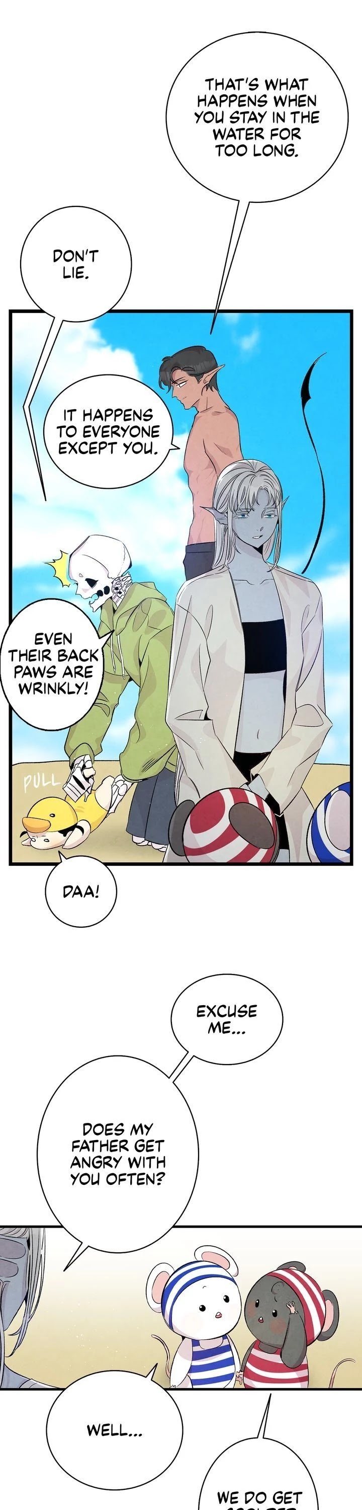 The Skeleton Becomes a Cat Dad Chapter 74 page 13 - Chapter 74