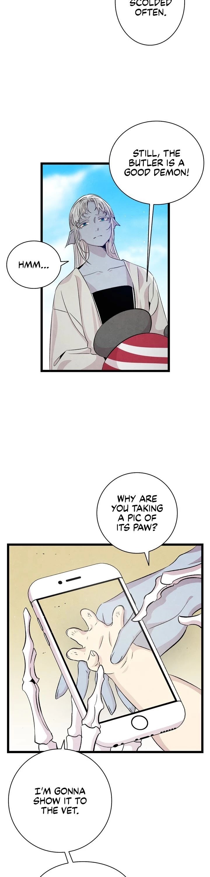 The Skeleton Becomes a Cat Dad Chapter 74 page 14 - Chapter 74