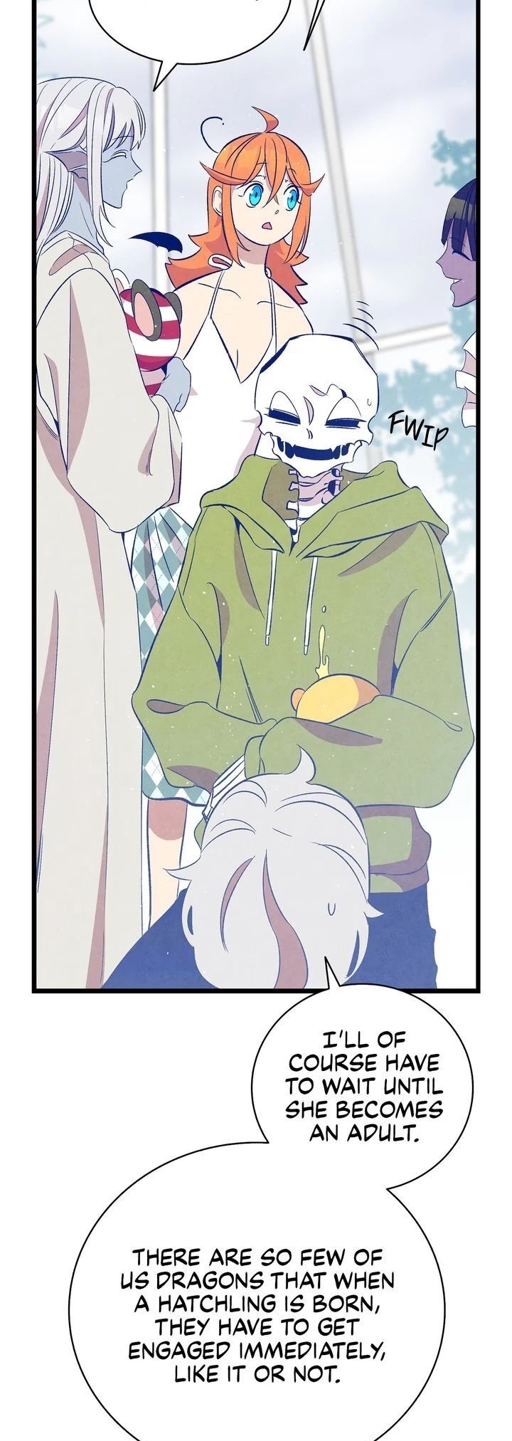 The Skeleton Becomes a Cat Dad Chapter 75 page 23 - Chapter 75
