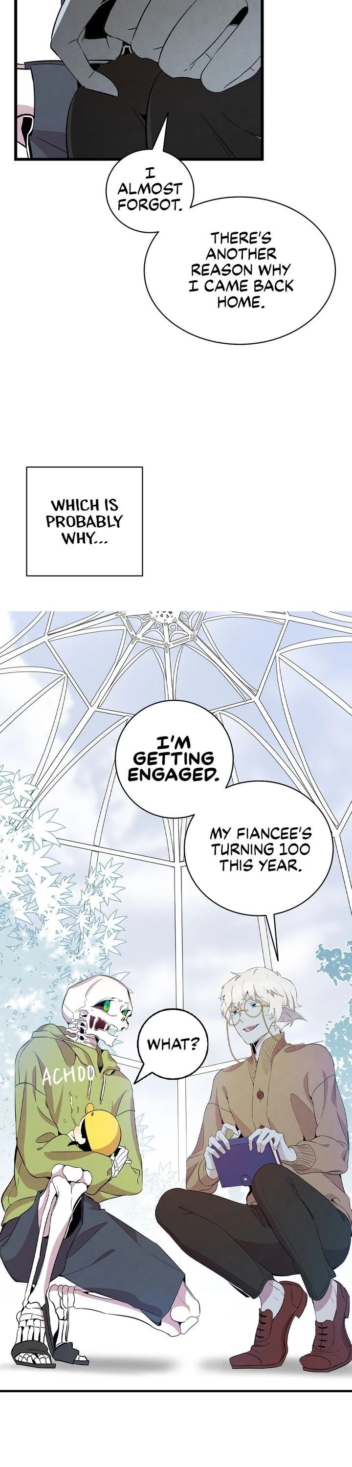 The Skeleton Becomes a Cat Dad Chapter 75 page 8 - Chapter 75