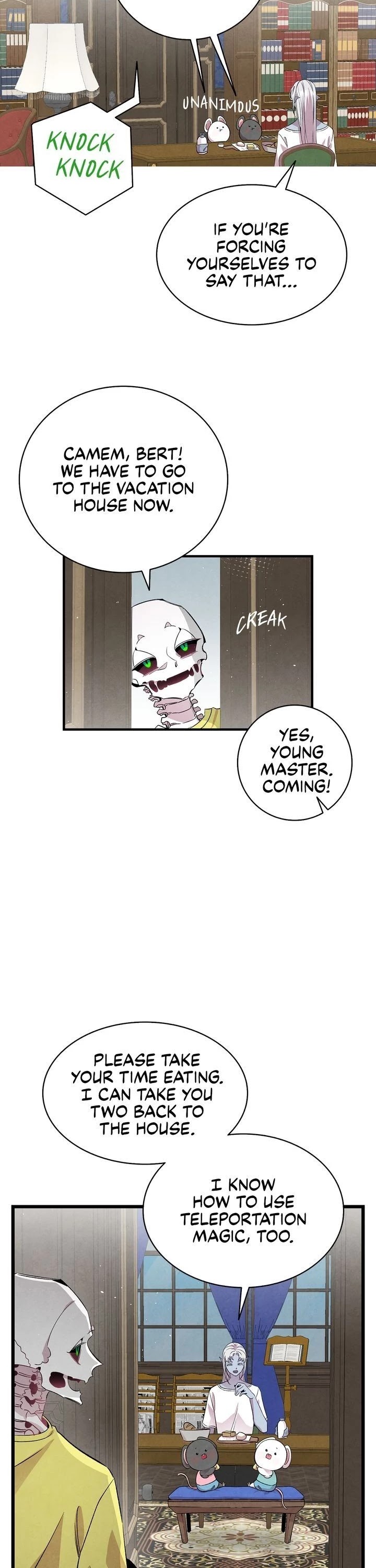 The Skeleton Becomes a Cat Dad Chapter 78 page 14 - Chapter 78