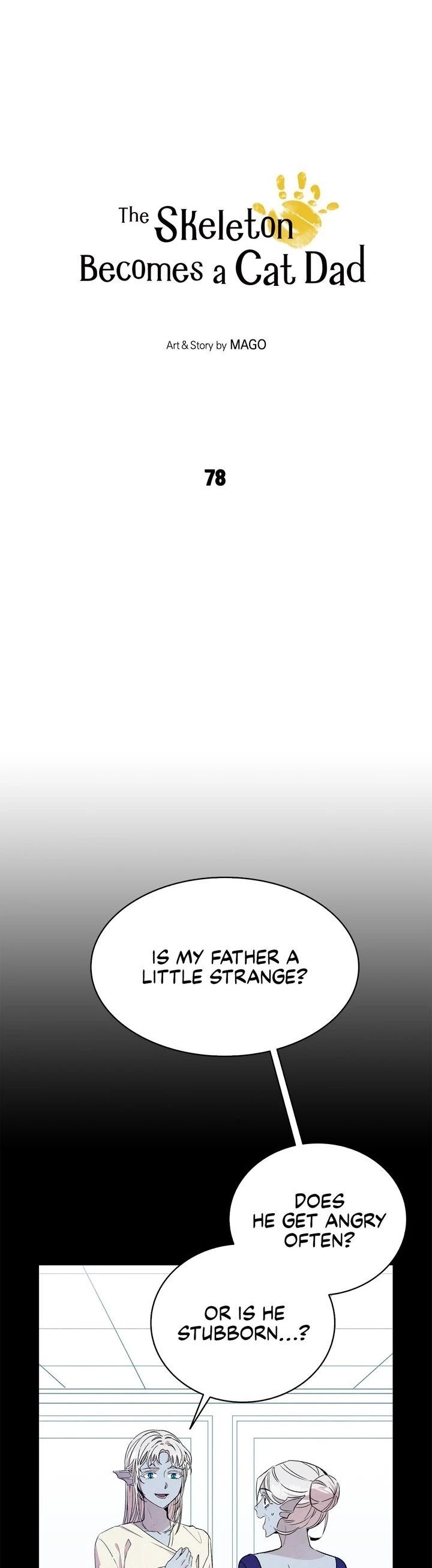 The Skeleton Becomes a Cat Dad Chapter 78 page 3 - Chapter 78