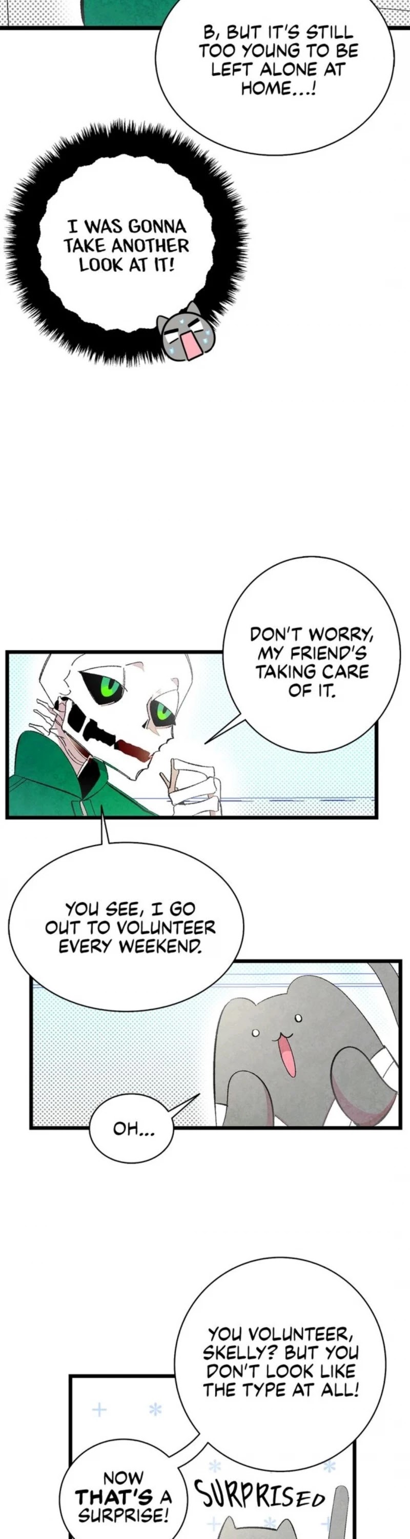 The Skeleton Becomes a Cat Dad Chapter 8 page 22 - Chapter 8