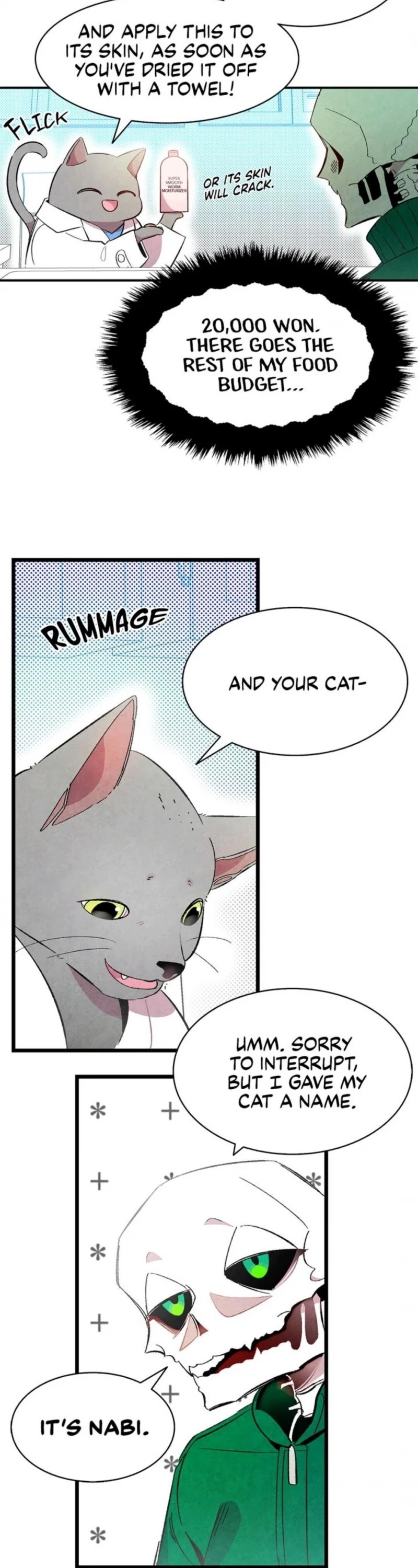 The Skeleton Becomes a Cat Dad Chapter 8 page 26 - Chapter 8