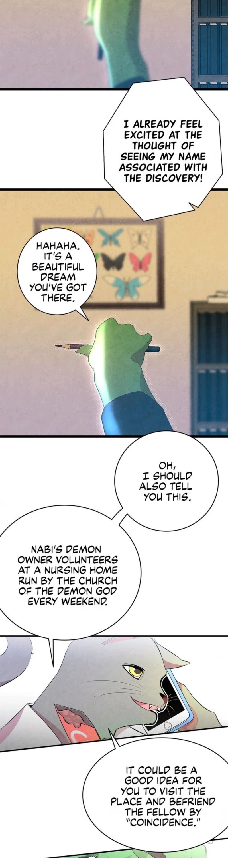 The Skeleton Becomes a Cat Dad Chapter 8 page 30 - Chapter 8