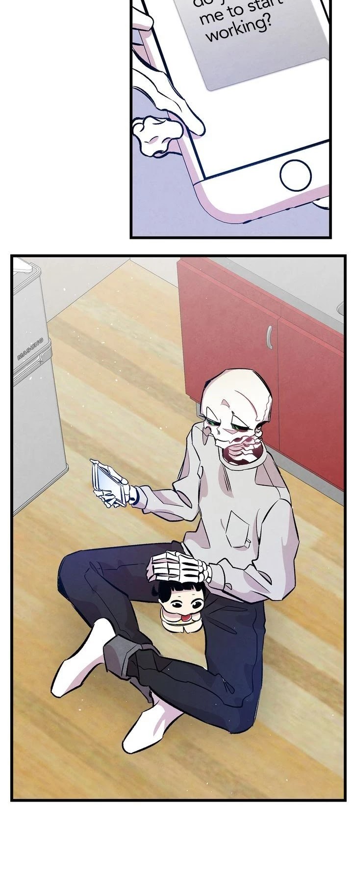 The Skeleton Becomes a Cat Dad Chapter 82 page 23 - Chapter 82