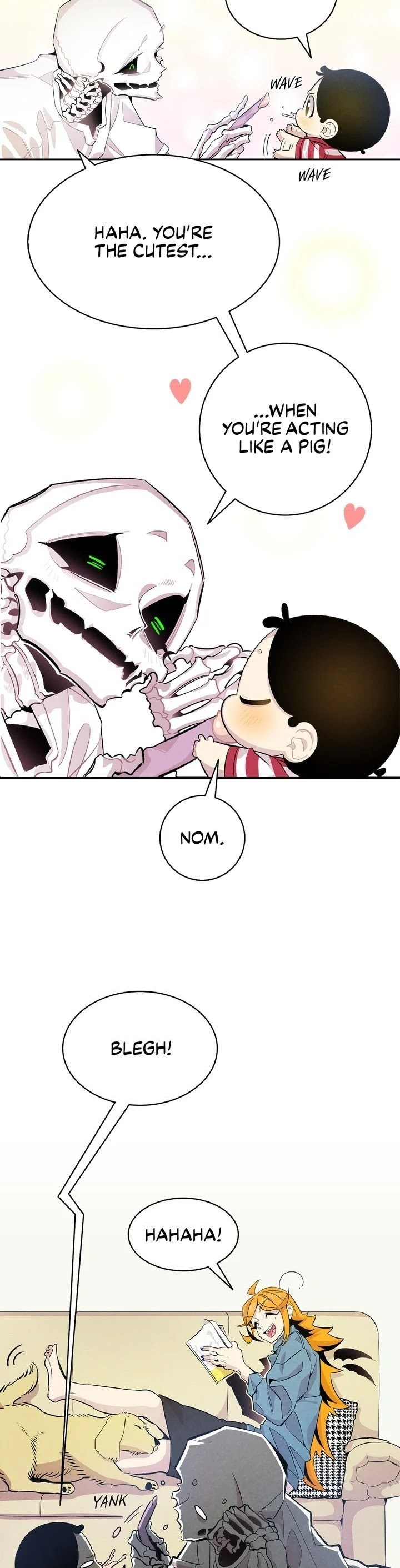 The Skeleton Becomes a Cat Dad Chapter 84 page 14 - Chapter 84: (Season 3)