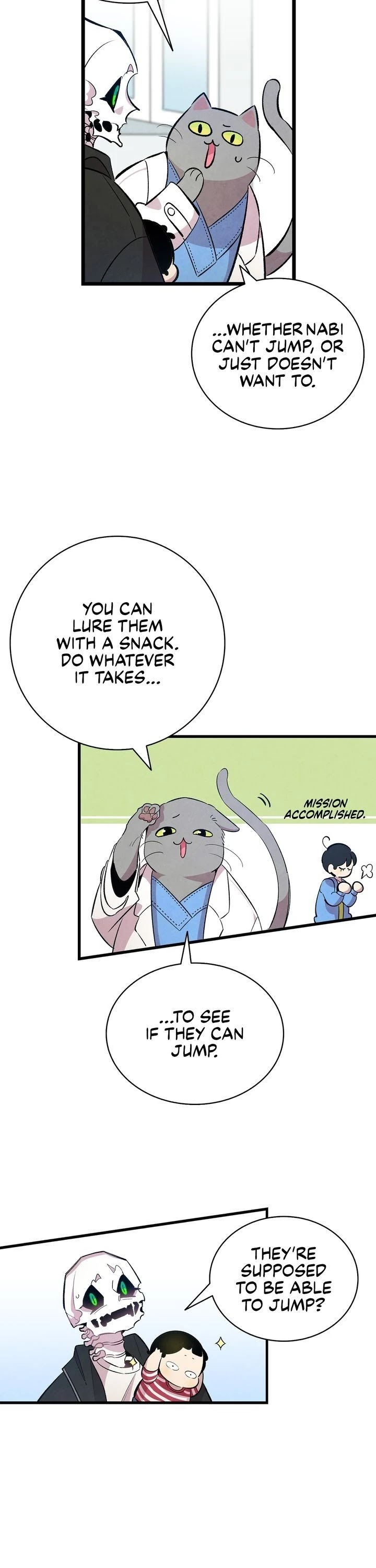 The Skeleton Becomes a Cat Dad Chapter 84 page 25 - Chapter 84: (Season 3)
