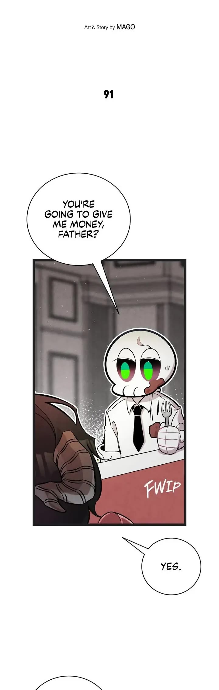 The Skeleton Becomes a Cat Dad Chapter 91 page 3 - Chapter 91