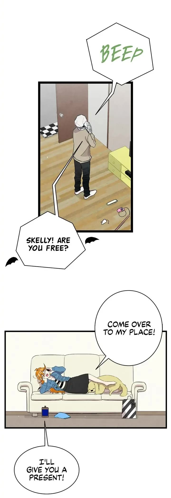 The Skeleton Becomes a Cat Dad Chapter 96 page 5 - Chapter 96