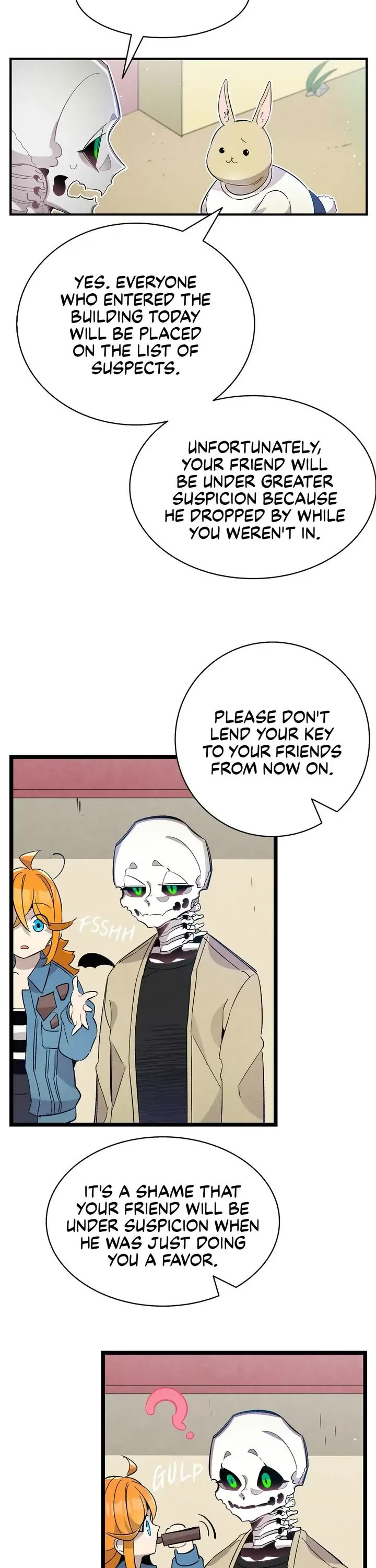 The Skeleton Becomes a Cat Dad Chapter 97 page 12 - Chapter 97