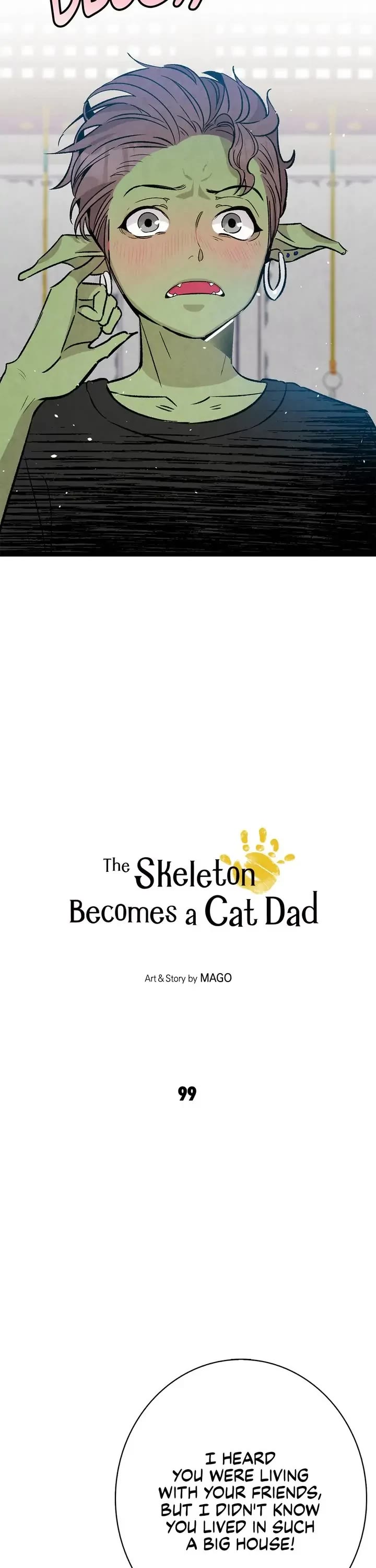 The Skeleton Becomes a Cat Dad Chapter 99 page 2 - Chapter 99