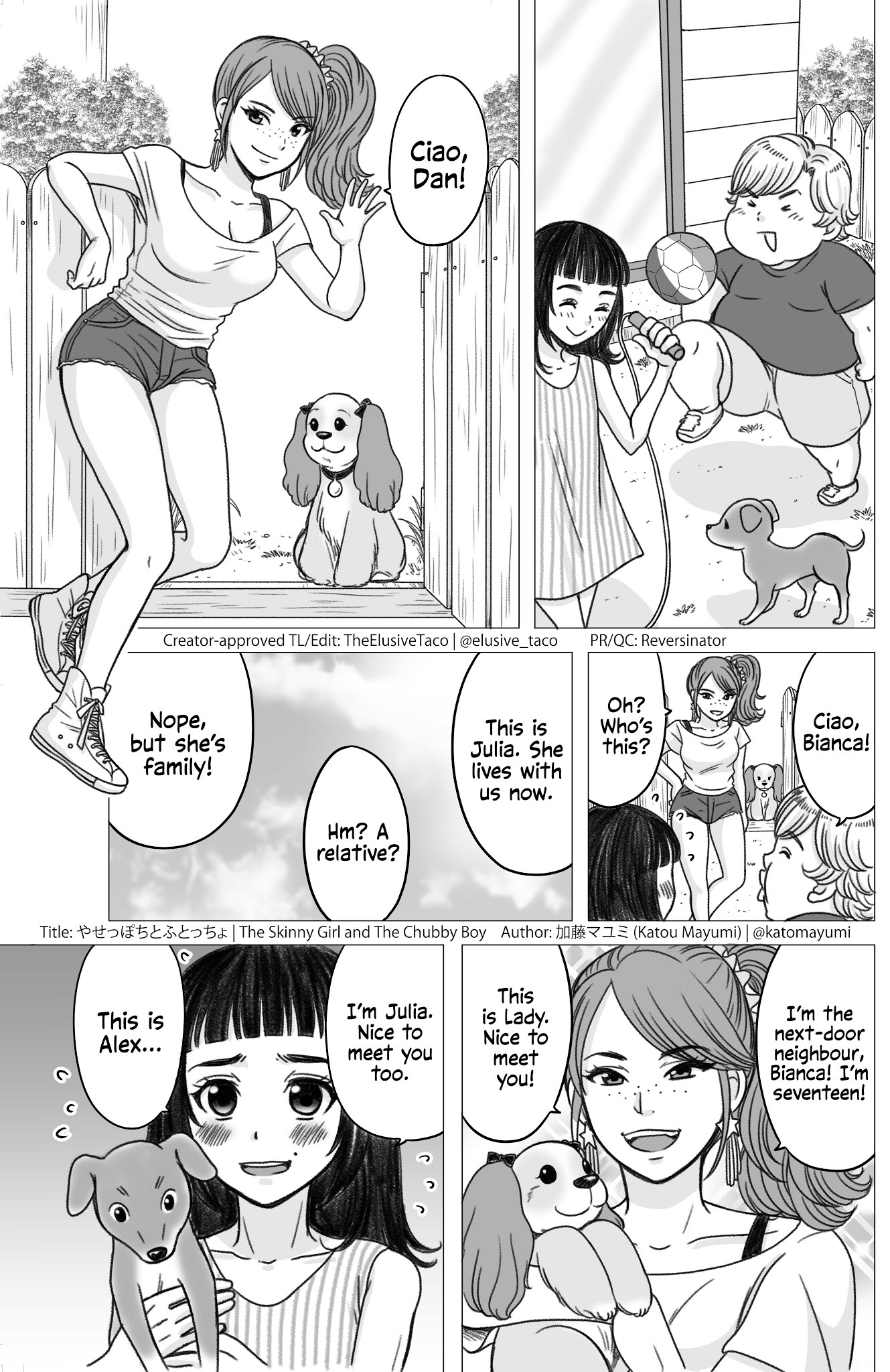 The Skinny Girl and The Chubby Boy Chapter 14 page 1 - Chapter 14