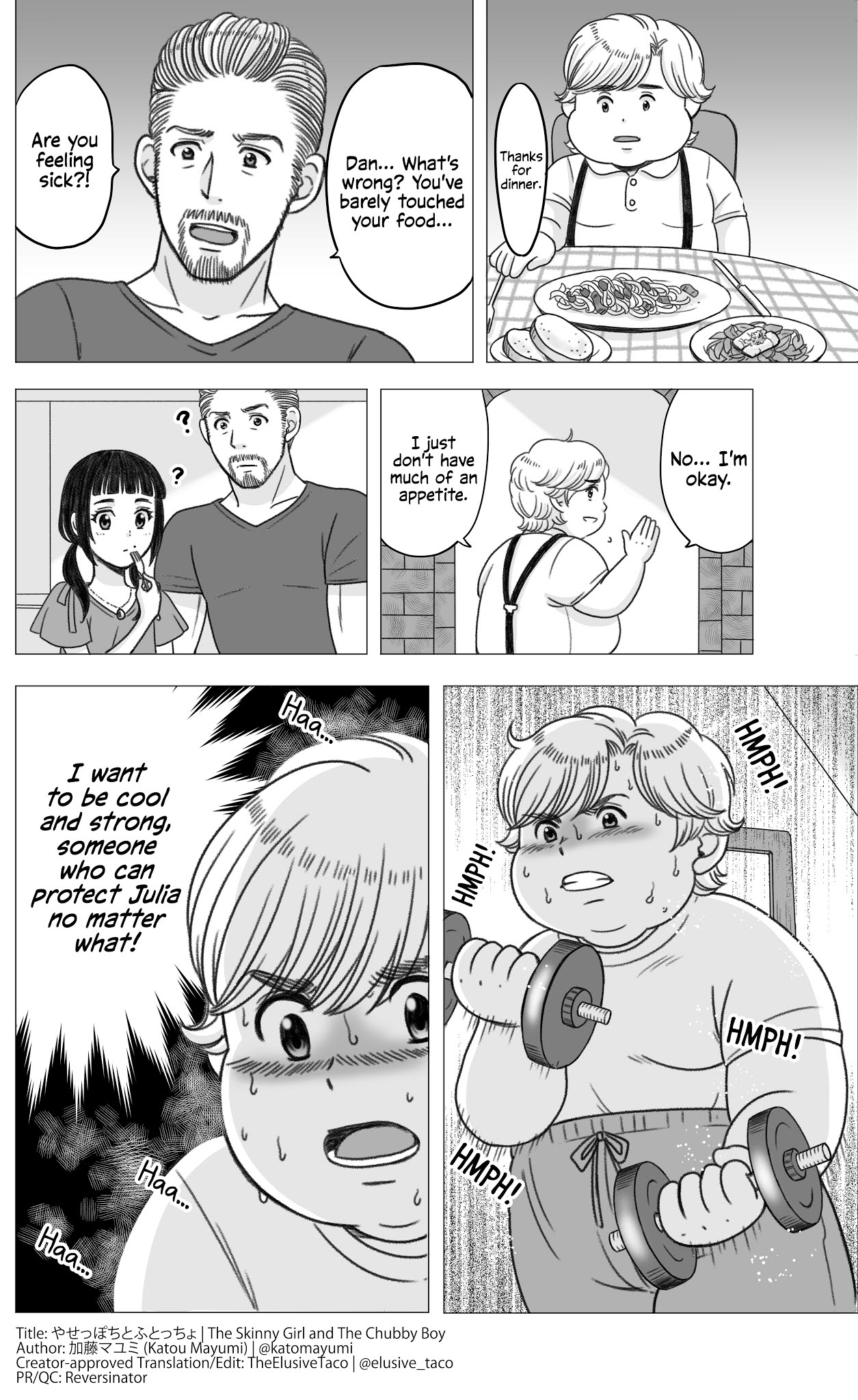 The Skinny Girl and The Chubby Boy Chapter 17 page 2 - Chapter 17