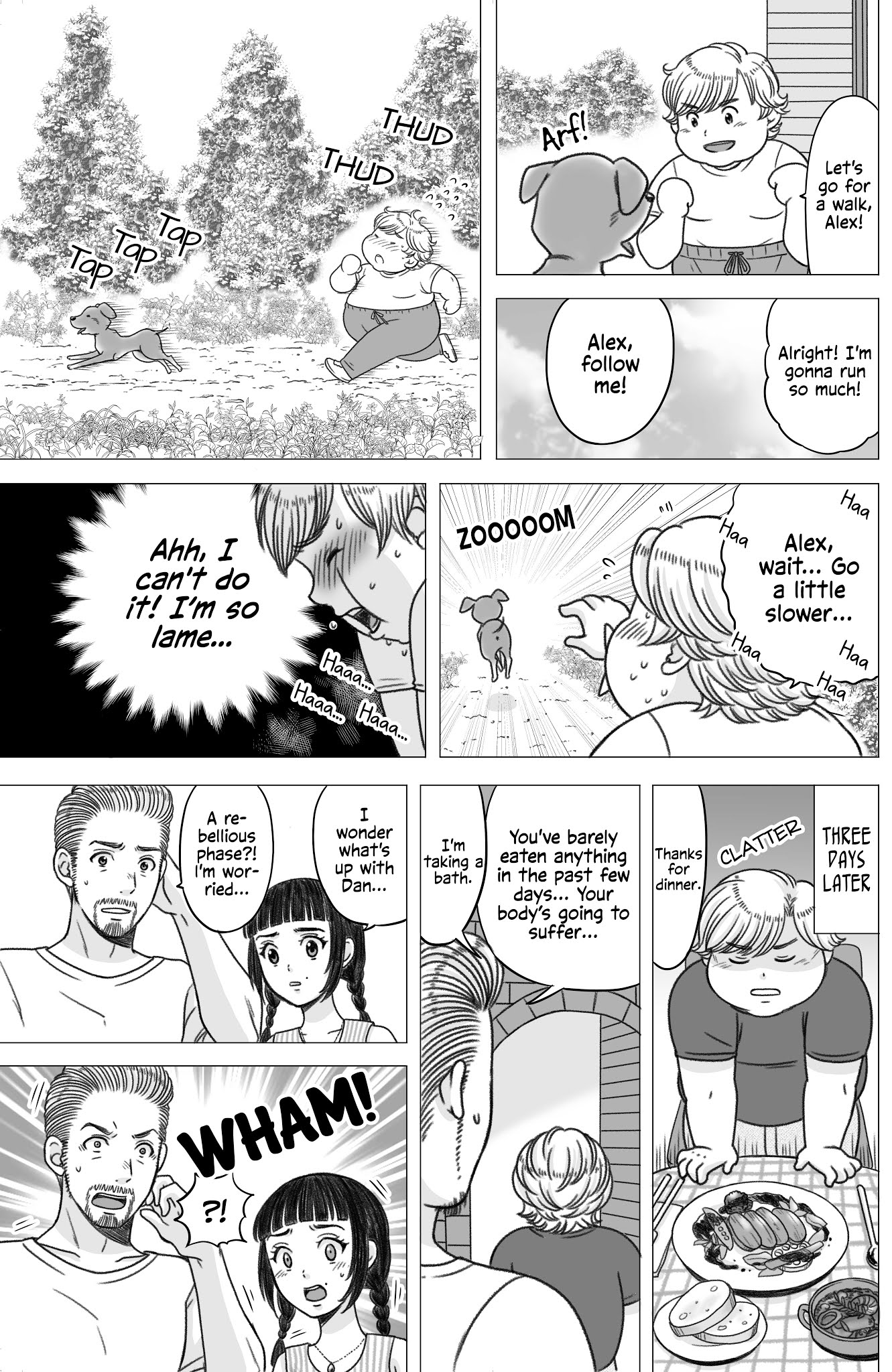 The Skinny Girl and The Chubby Boy Chapter 17 page 3 - Chapter 17