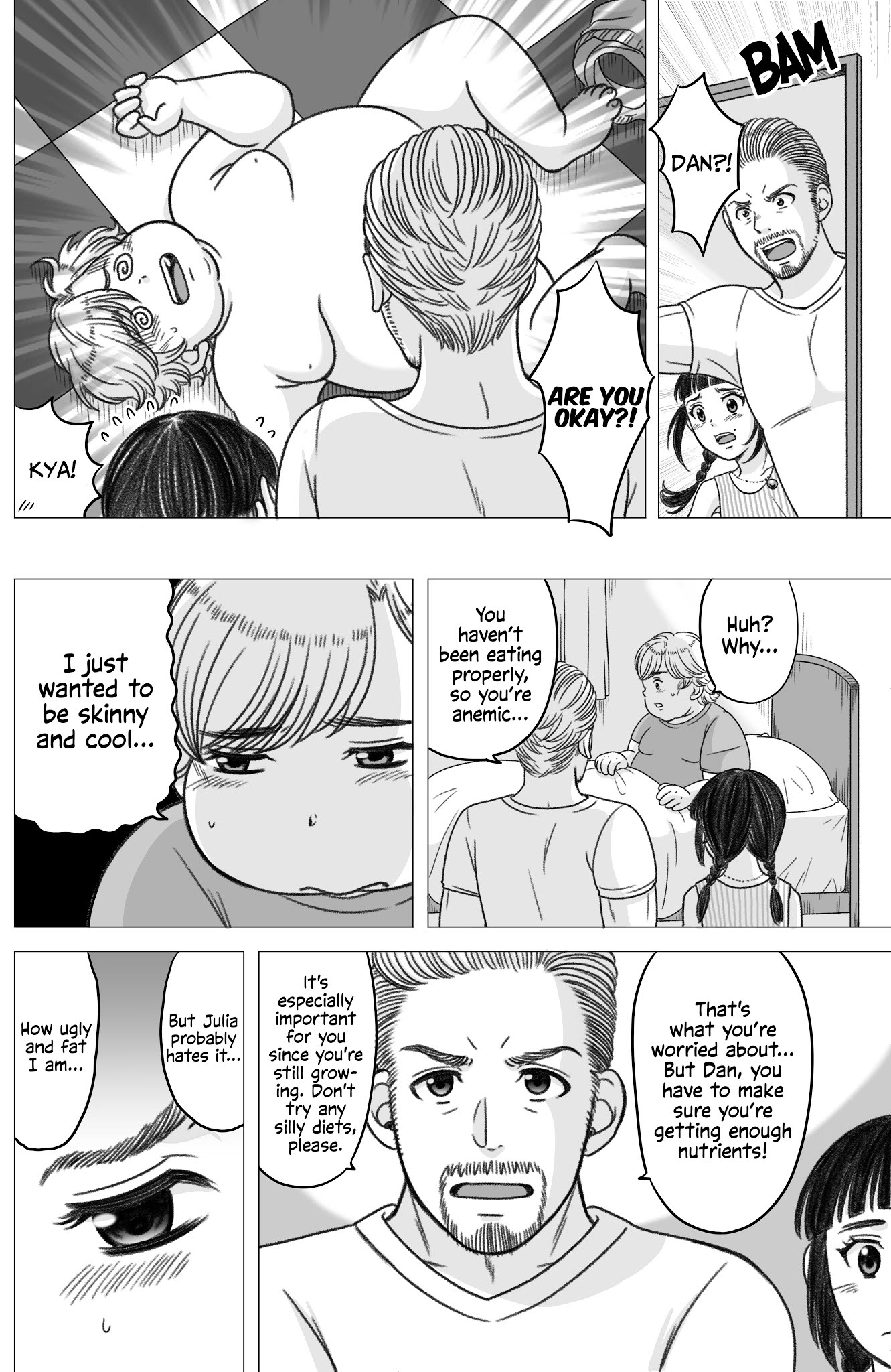 The Skinny Girl and The Chubby Boy Chapter 17 page 4 - Chapter 17