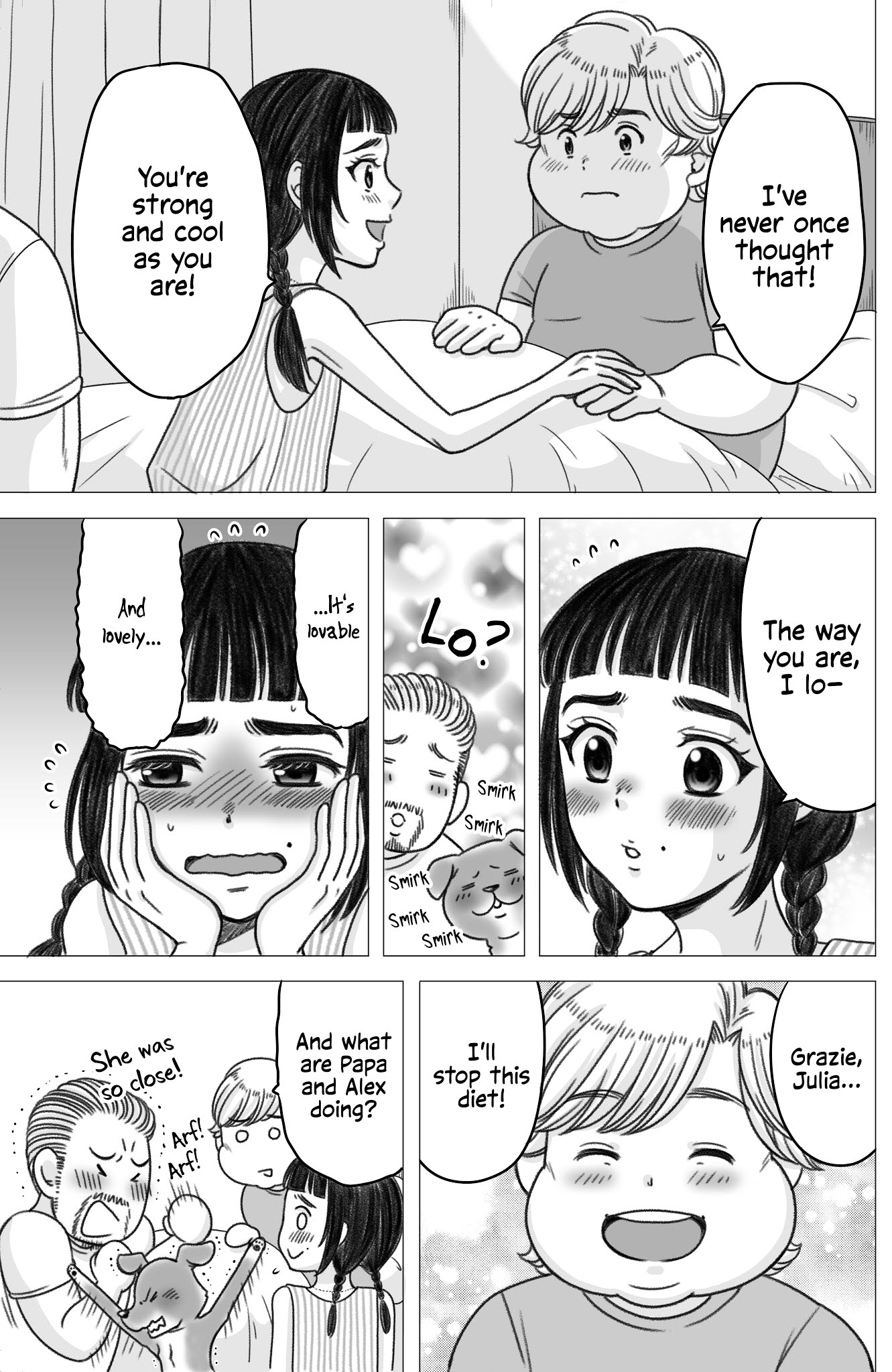 The Skinny Girl and The Chubby Boy Chapter 17 page 5 - Chapter 17