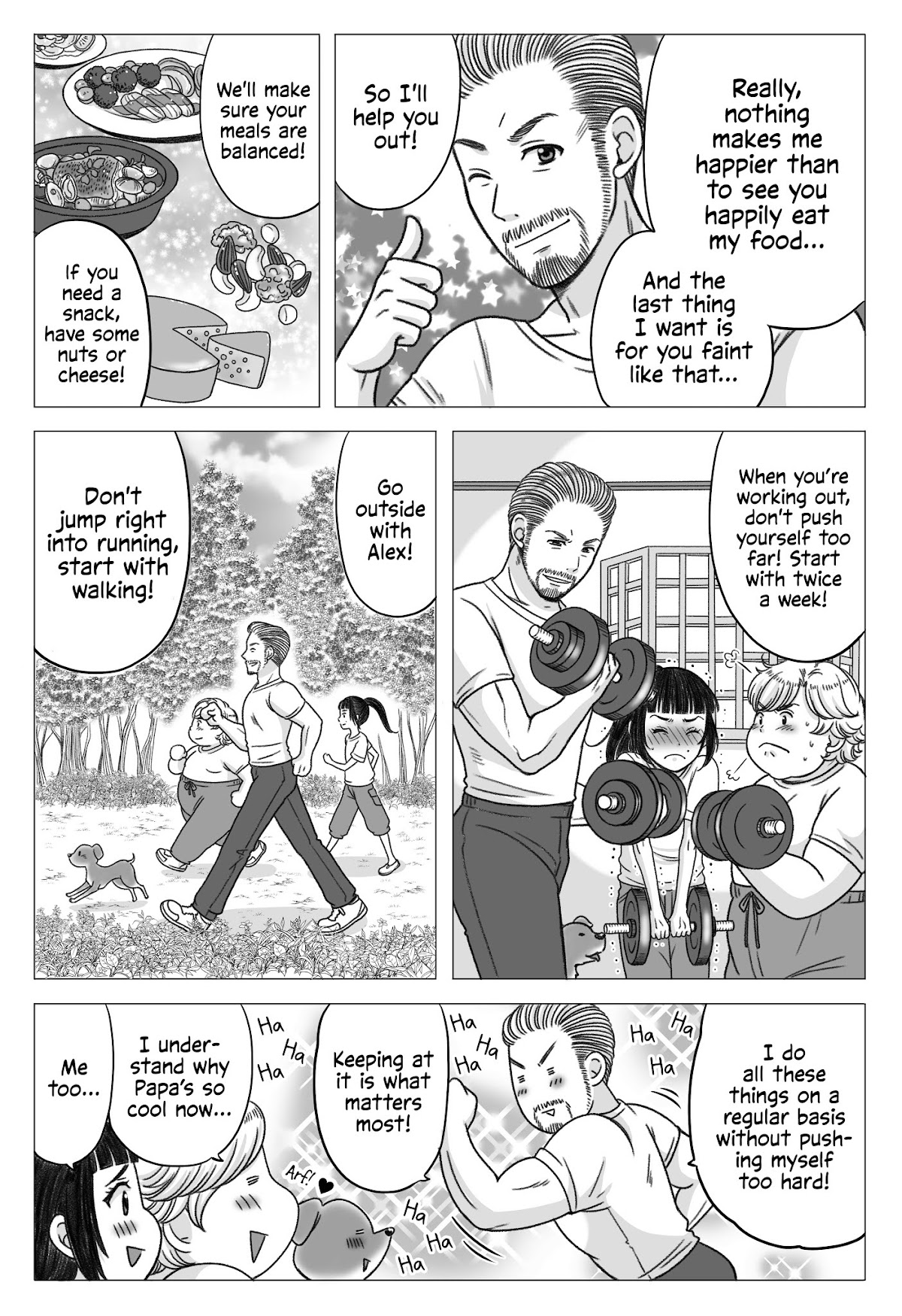 The Skinny Girl and The Chubby Boy Chapter 17 page 6 - Chapter 17