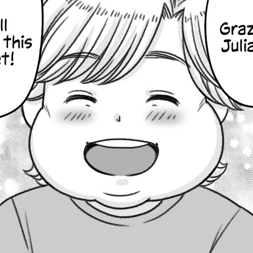 The Skinny Girl and The Chubby Boy Chapter 17 cover