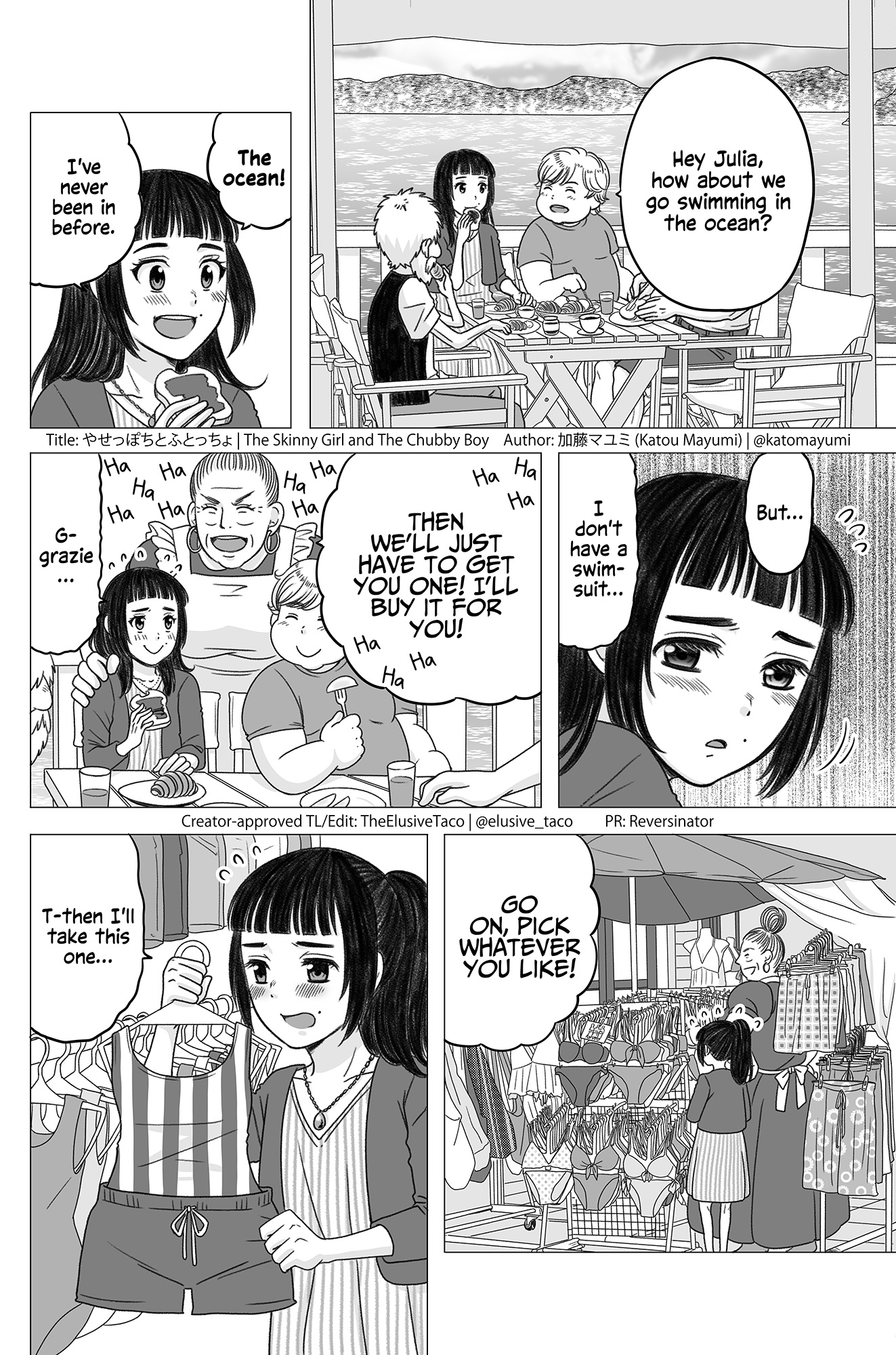 The Skinny Girl and The Chubby Boy Chapter 20 page 1 - Chapter 20