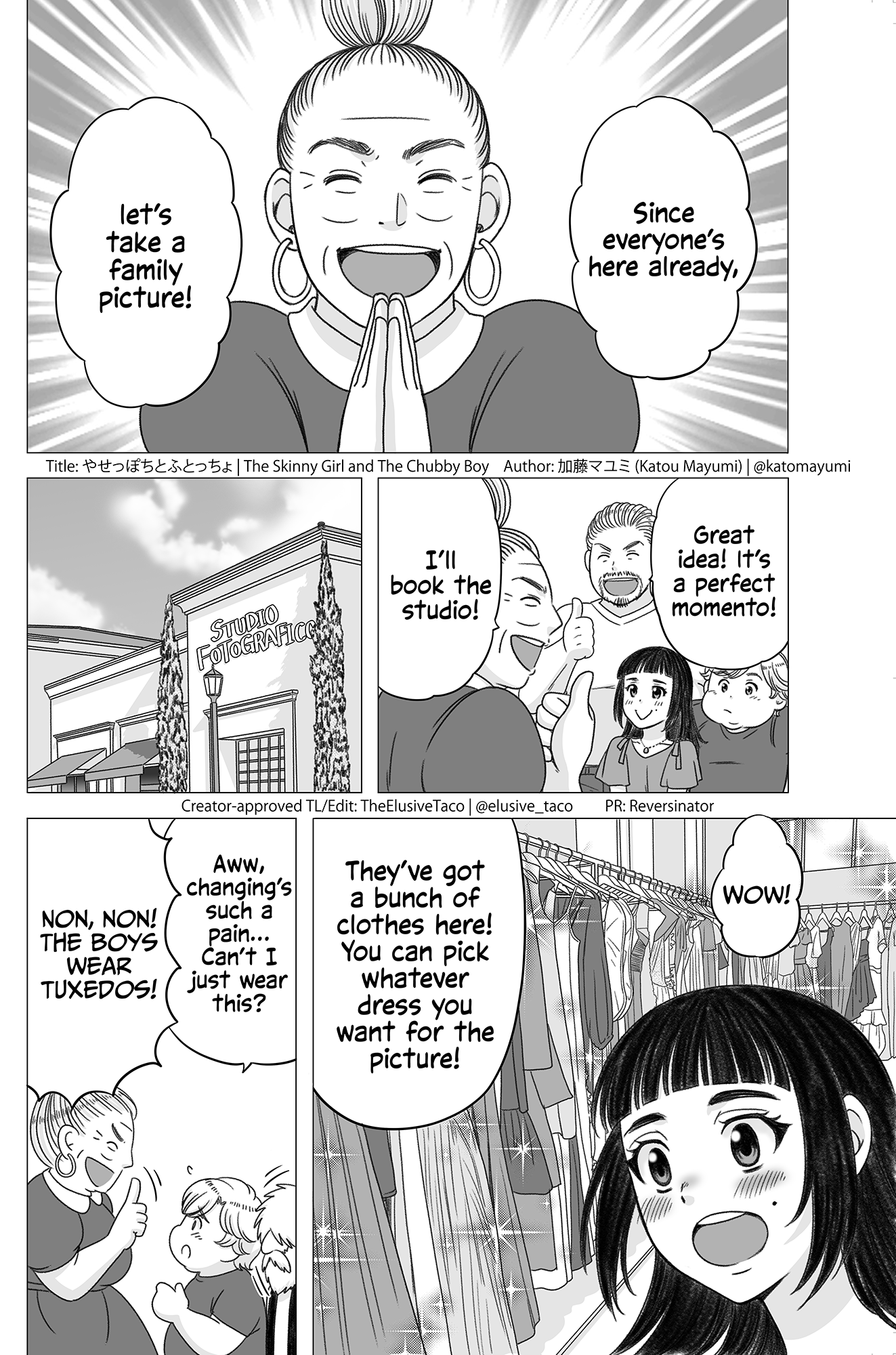 The Skinny Girl and The Chubby Boy Chapter 21 page 1 - Chapter 21